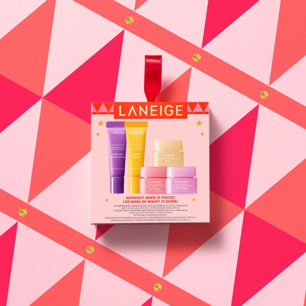 千元內交換禮物首選！蘭芝「夢幻聖誕禮盒」果凍水光潤唇膏、晚安唇膜、水光精華，全變成「彩蛋級迷你禮物」！ -10