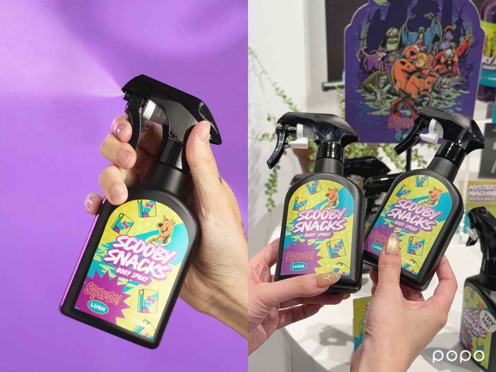 一起探險吧！LUSH聯手懷舊動畫《狗狗史酷比》打造全新焦糖甜香＋肉桂美食調香氣，限量汽泡彈、身體噴霧必收藏！-6
