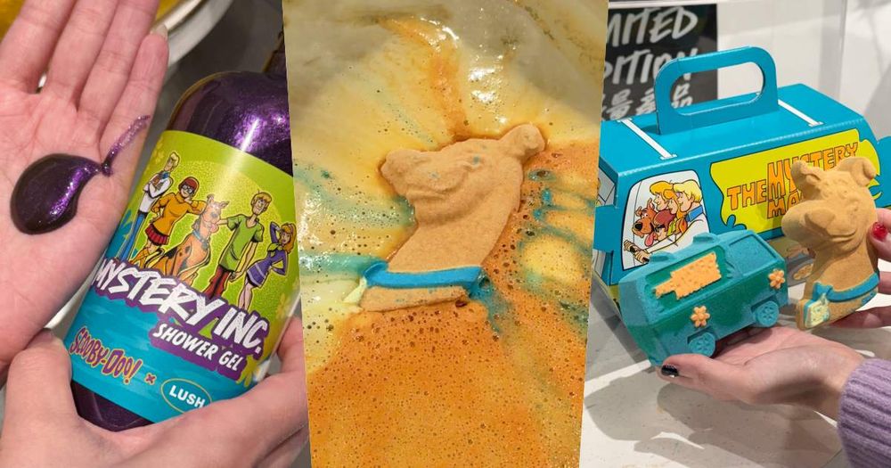 一起探險吧！LUSH聯手懷舊動畫《狗狗史酷比》打造全新焦糖甜香＋肉桂美食調香氣，限量汽泡彈、身體噴霧必收藏！-1