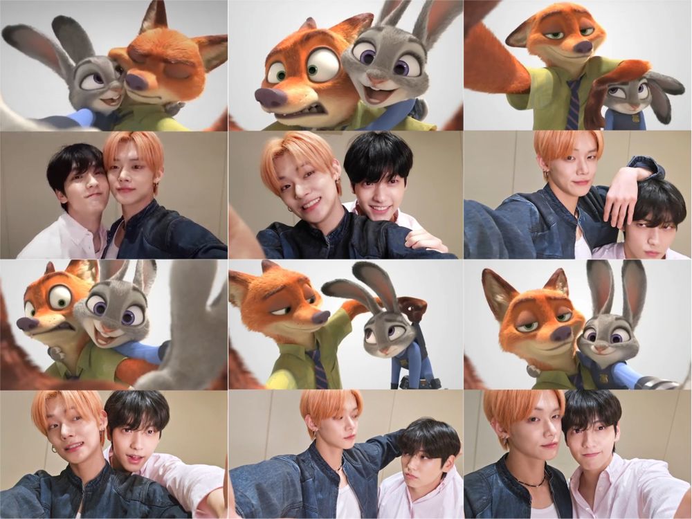 《動物方城市2》掀熱潮！盤點真人版「狐兔CP」韓星組合！秀彬＆然竣尼克茱蒂挑戰爆火，薇娟Minnie相愛相殺太可愛！-9