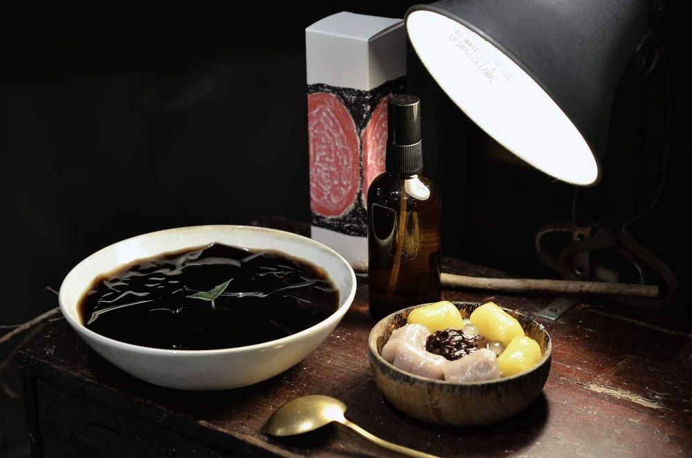 古早味甜品變成香氣！八時神仙草、郁郁香氛打造「燒仙草香氛」，花生＋風信子甜花香，皮革木質尾韻，全台限定販售！-6