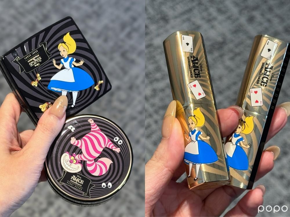 史上最夢幻迪士尼聯名彩妝來了！Bobbi Brown × 愛麗絲夢遊仙境限量系列，金緻緞光唇膏限定色、8色眼影配色美炸！-4