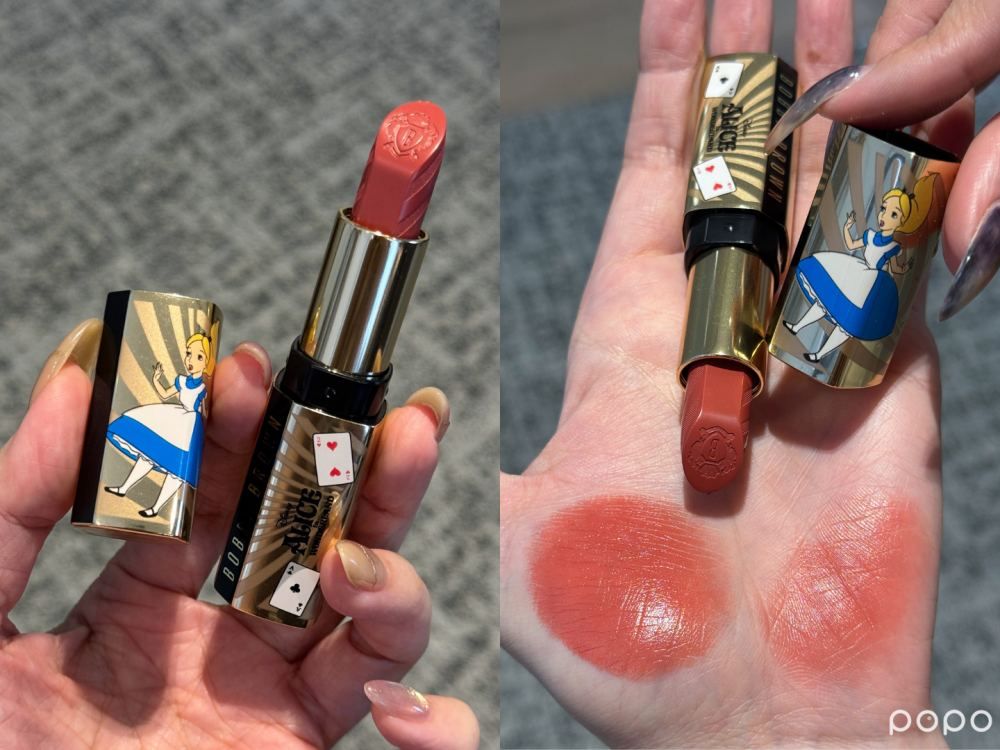 史上最夢幻迪士尼聯名彩妝來了！Bobbi Brown × 愛麗絲夢遊仙境限量系列，金緻緞光唇膏限定色、8色眼影配色美炸！-10
