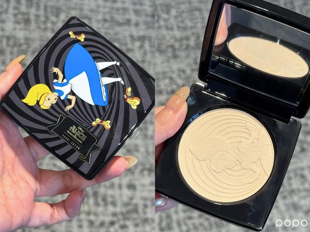 史上最夢幻迪士尼聯名彩妝來了！Bobbi Brown × 愛麗絲夢遊仙境限量系列，金緻緞光唇膏限定色、8色眼影配色美炸！-13