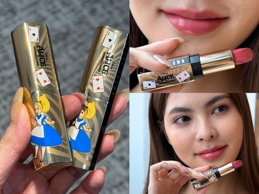 史上最夢幻迪士尼聯名彩妝來了！Bobbi Brown × 愛麗絲夢遊仙境限量系列，金緻緞光唇膏限定色、8色眼影配色美炸！-11
