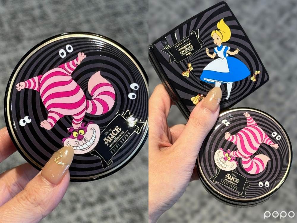 史上最夢幻迪士尼聯名彩妝來了！Bobbi Brown × 愛麗絲夢遊仙境限量系列，金緻緞光唇膏限定色、8色眼影配色美炸！-12