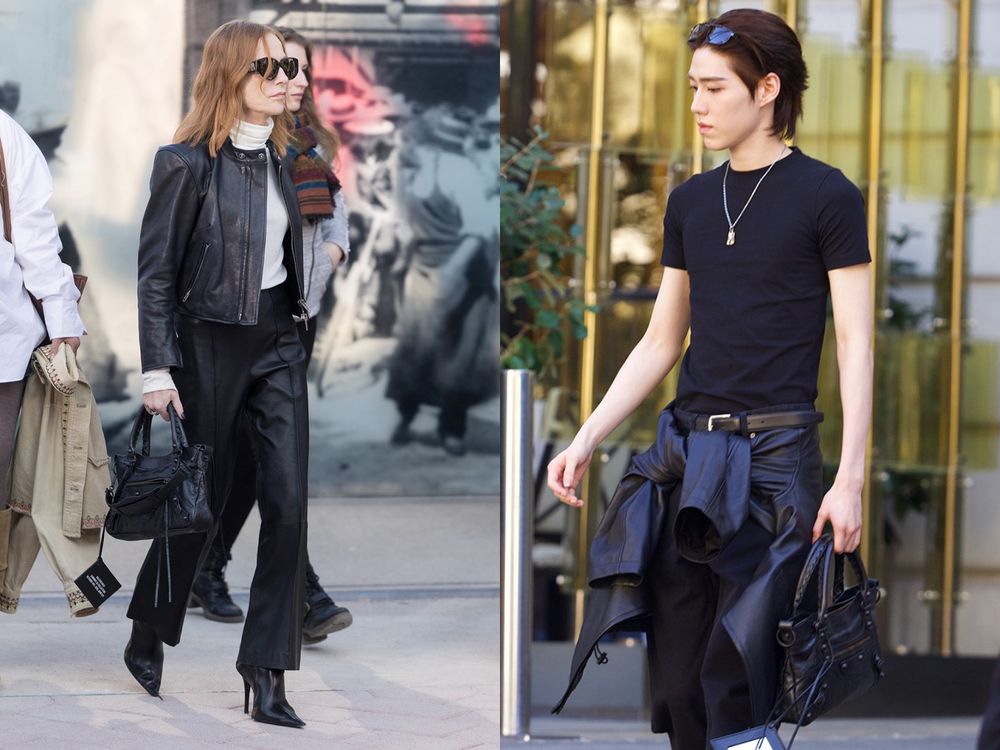 2026精品包買它！Balenciaga巴黎世家機車包回來了！盧允瑞、Annie私下這樣揹太好看！-13