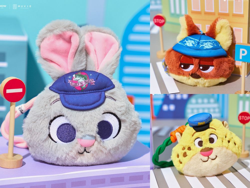 威秀影城開賣《動物方城市2》周邊！萌炸「胡尼克立體水壺、洪金豹絨毛零錢包」全都想帶回家！-7