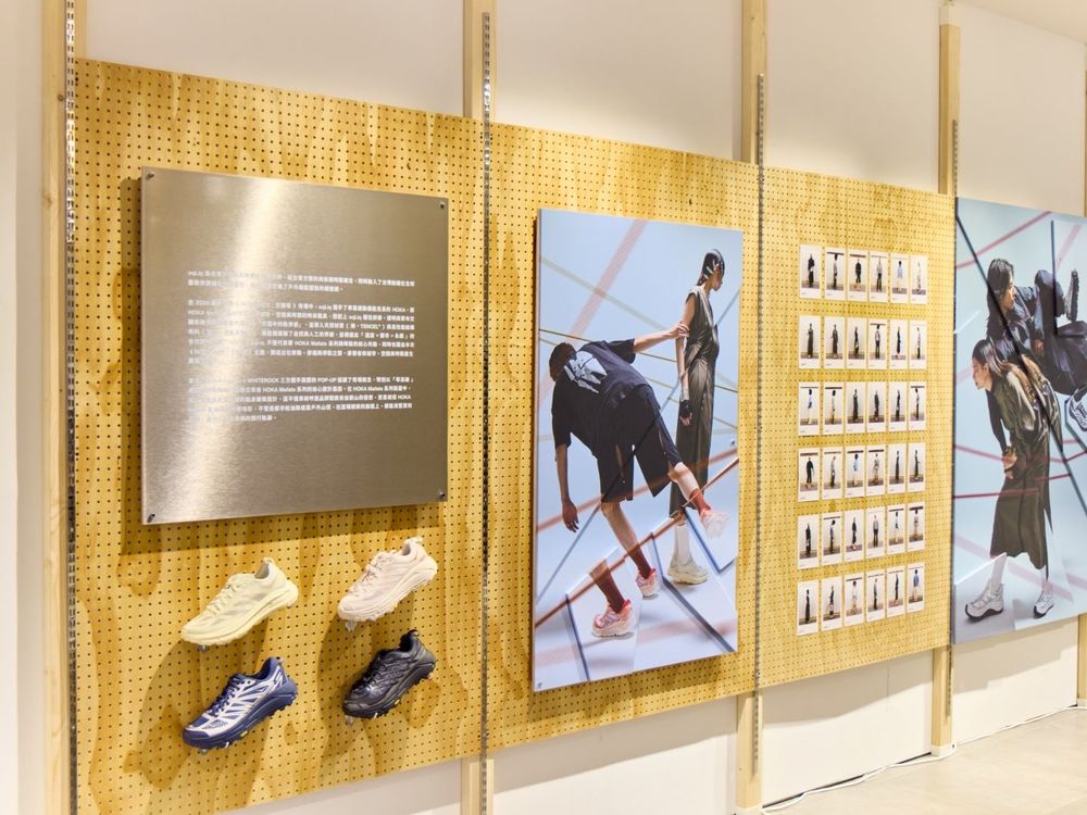 HOKA X oqLiq攜手WHITEROCK 信義A13微型展覽！四雙人氣機能鞋選不出來！-6