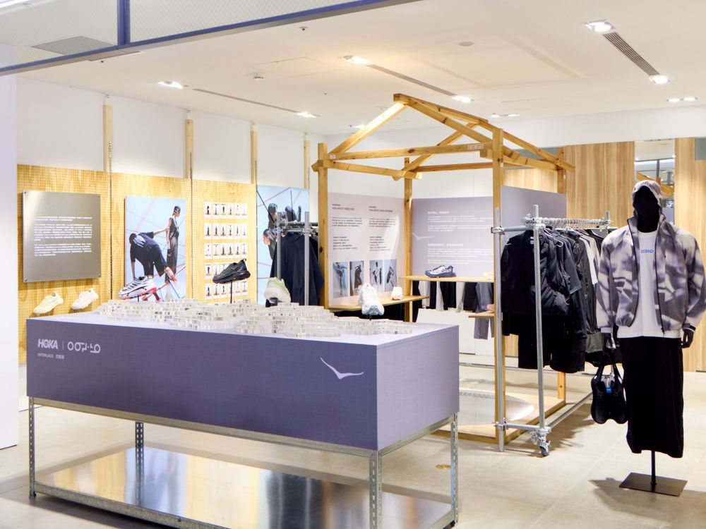 HOKA X oqLiq攜手WHITEROCK 信義A13微型展覽！四雙人氣機能鞋選不出來！-7