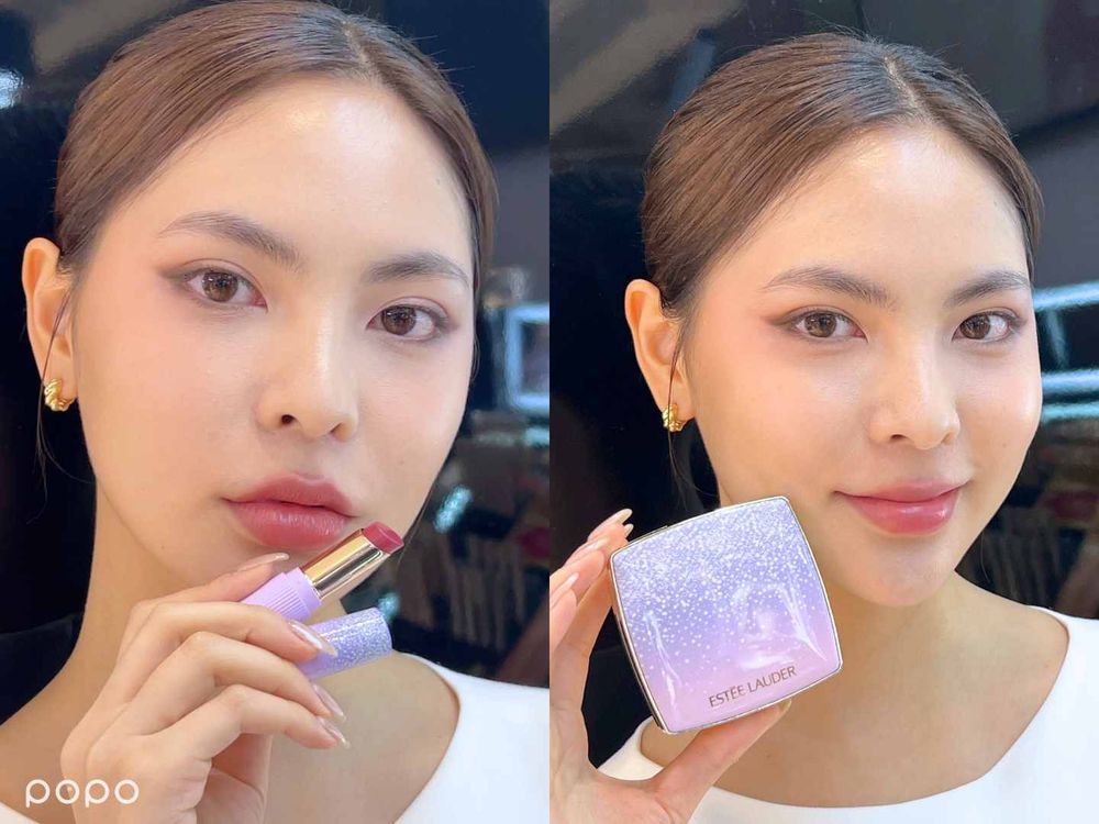 2025冬季必收IU同款潤唇膏、氣墊粉餅！ 雅詩蘭黛「韓系仙氣冰透紫」妝容 ，預約量身訂製「韓系微整級」彩妝體驗！-3