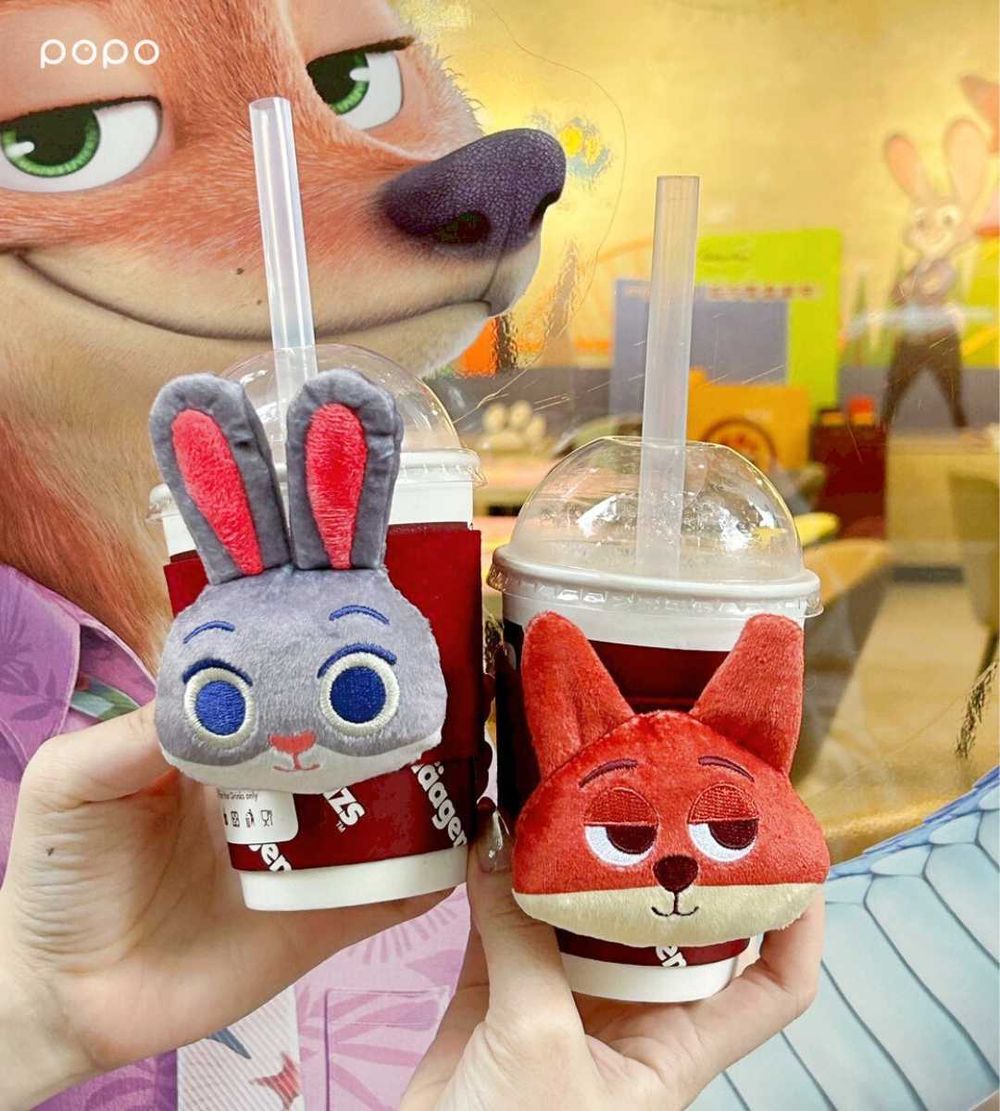 哈根達斯跟《動物方城市2》聯名了！Q翻巧克力奶昔+絨毛尼克杯套太欠買、還有腳掌冰淇淋火鍋要吃！-12