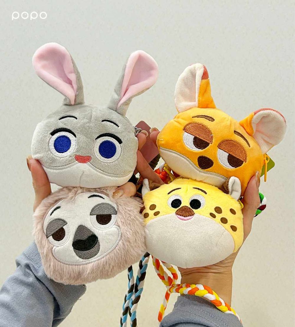 7-11開賣《動物方城市2》周邊小物！「Q版尼克玩偶、大頭洪金豹零錢包、蓋瑞捶背棒」全都太欠買！-9