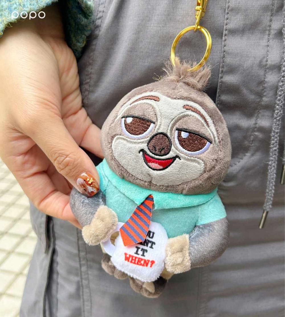 7-11開賣《動物方城市2》周邊小物！「Q版尼克玩偶、大頭洪金豹零錢包、蓋瑞捶背棒」全都太欠買！-4