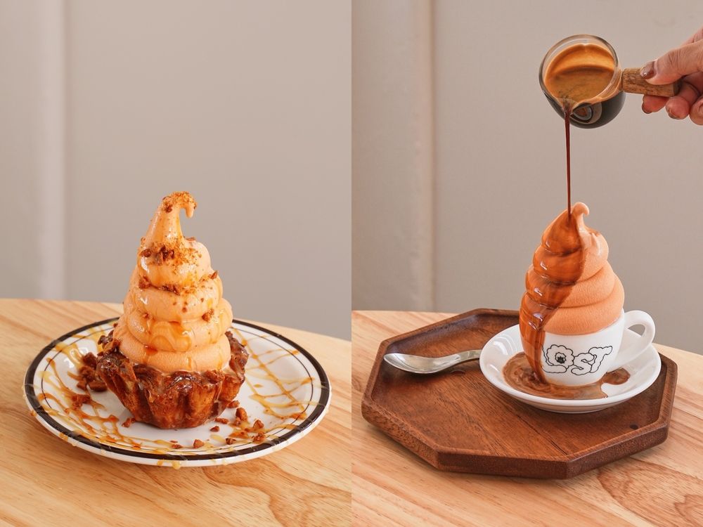 台北人氣咖啡廳LOST and Found冬季新品開賣！宜可頌聯名「泰奶阿芙佳朵、冰芯千層泰奶塔」太欠吃！-2