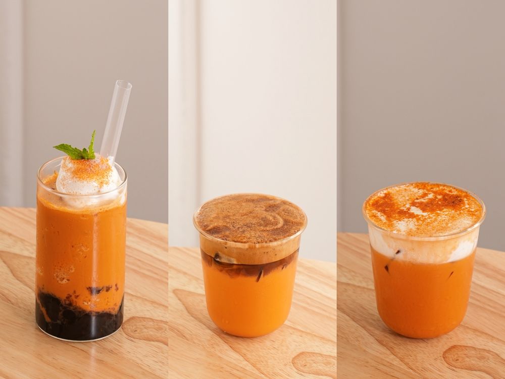 台北人氣咖啡廳LOST and Found冬季新品開賣！宜可頌聯名「泰奶阿芙佳朵、冰芯千層泰奶塔」太欠吃！-6