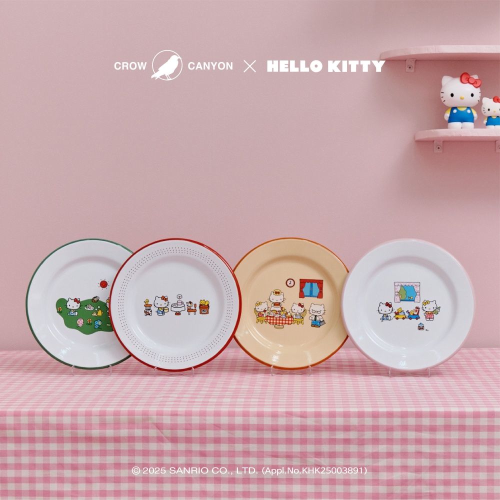 可愛發瘋！韓國開賣Hello Kitty聯名餐具、「呆萌Kitty磁鐵+馬克杯&奶油黃盤子」韓妞都在搶！-16