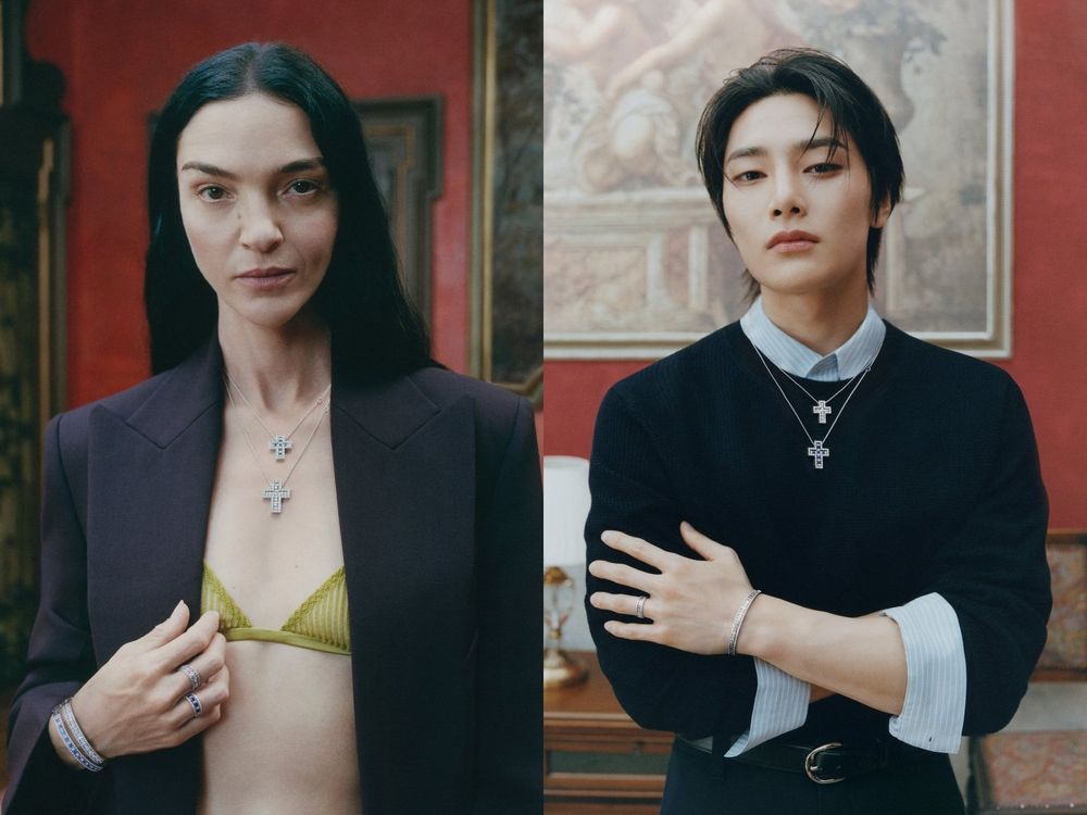 要看珠寶還是人？SKZ忙內I.N梁精寅DAMIANI廣告「小狐狸露半臉」也帥到不可理喻！-11