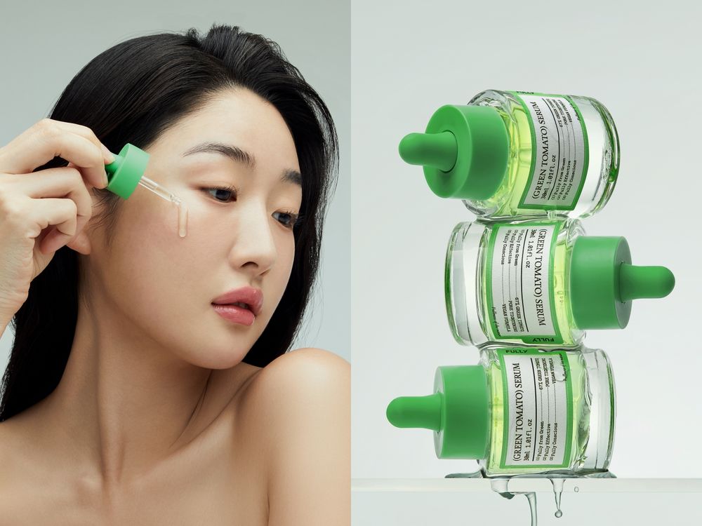 Olive Young銷售冠軍保養來襲！李多慧大推FULLY「綠番茄」毛孔緊緻系列，零毛孔美肌天花板、真的可實現！-3