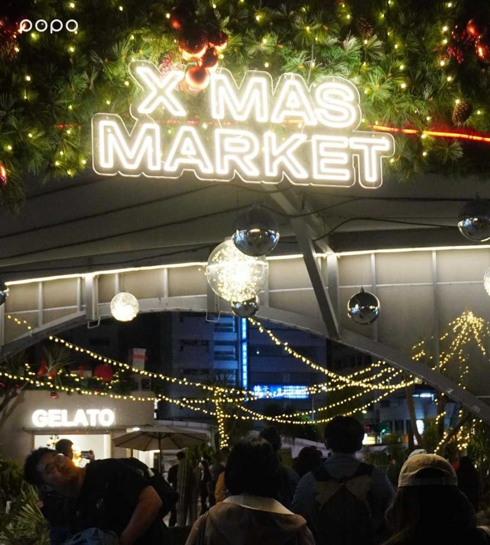 2025台中勤美草悟聖誕村來了！超夢幻「7公尺高飄雪聖誕樹、銀白森林光之道」必拍亮點一次看！-8