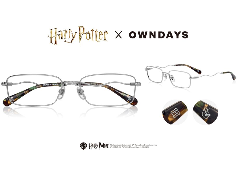 哈利波特粉快看！ OWNDAYS推出《哈利波特》聯名眼鏡！葛來分多眼鏡必收、竟然有石內卜款！？-3