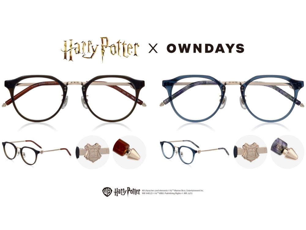 哈利波特粉快看！ OWNDAYS推出《哈利波特》聯名眼鏡！葛來分多眼鏡必收、竟然有石內卜款！？-8