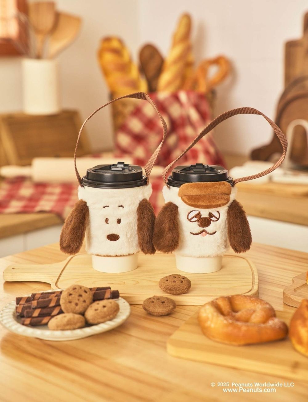 7-11開賣超可愛「奶油烘焙坊」系列史努比周邊！萌炸「麵包史努比玩偶、甜點師歐拉夫吊飾」全都想買！-4