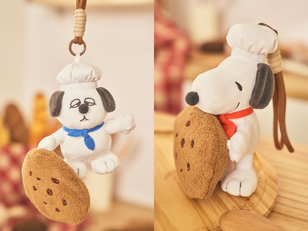7-11開賣超可愛「奶油烘焙坊」系列史努比周邊！萌炸「麵包史努比玩偶、甜點師歐拉夫吊飾」全都想買！-15