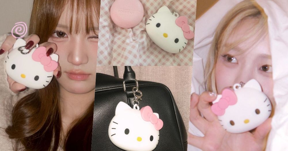 無嘴貓風潮來襲！Forment第二波HELLO KITTY固體香膏聯名登場，掛包包真的被萌暈！抹上就是行走的香香公主！-1
