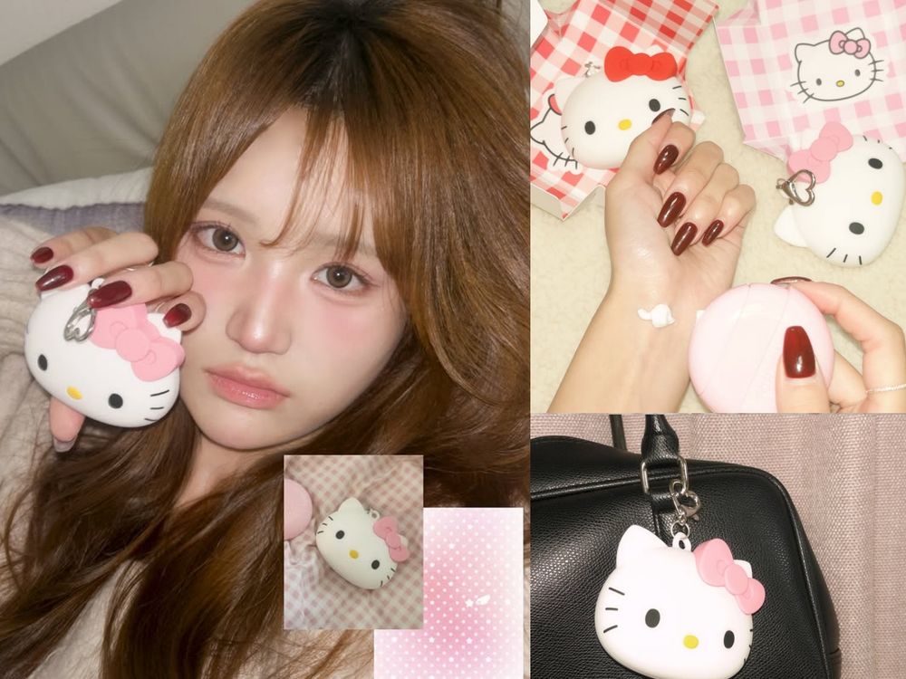 無嘴貓風潮來襲！Forment第二波HELLO KITTY固體香膏聯名登場，掛包包真的被萌暈！抹上就是行走的香香公主！-3