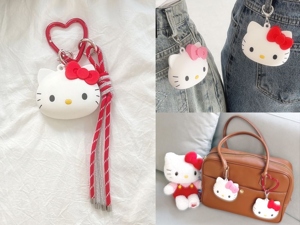 無嘴貓風潮來襲！Forment第二波HELLO KITTY固體香膏聯名登場，掛包包真的被萌暈！抹上就是行走的香香公主！-8