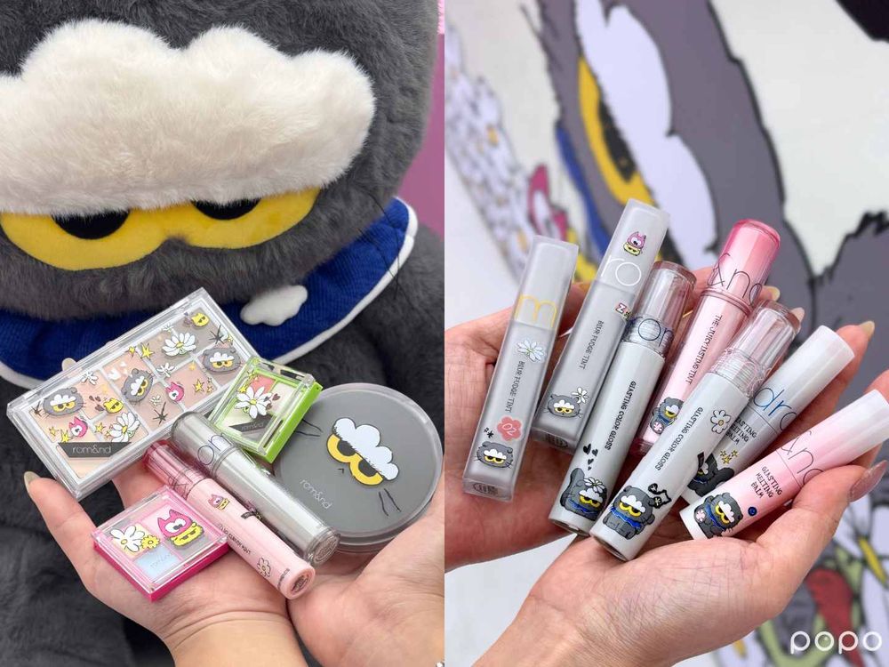 不飛韓國也買得到！rom&nd攜手ZO&FRIENDS限量聯名彩妝正式來台，雲朵貓ZOA氣墊粉餅、滿額贈都太萌了！-3