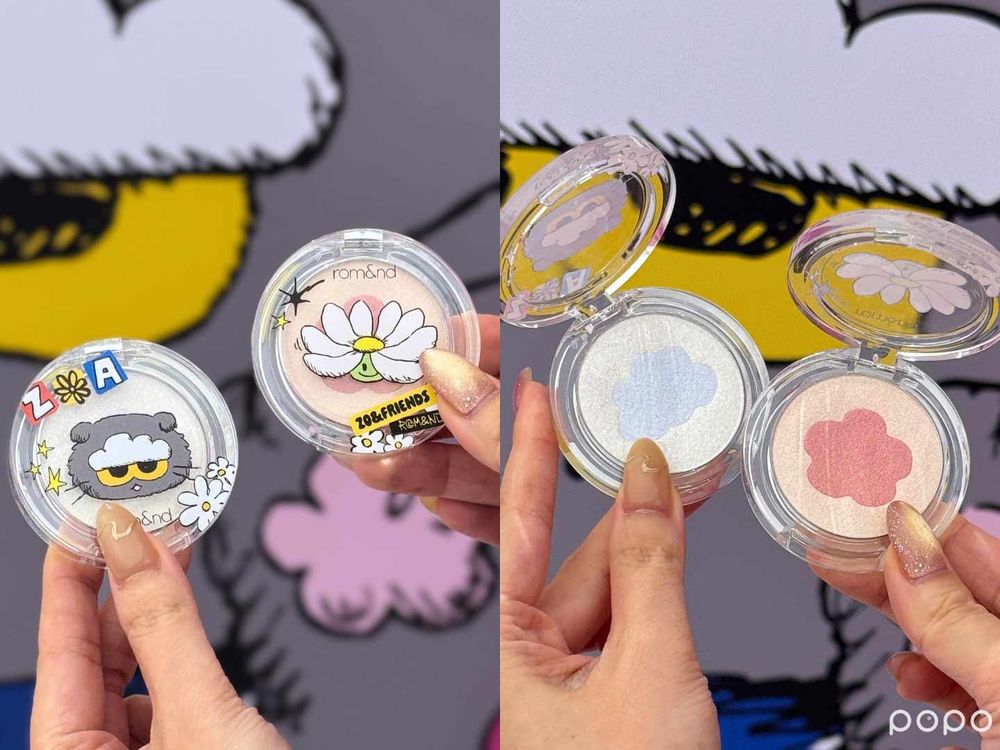 不飛韓國也買得到！rom&nd攜手ZO&FRIENDS限量聯名彩妝正式來台，雲朵貓ZOA氣墊粉餅、滿額贈都太萌了！-8