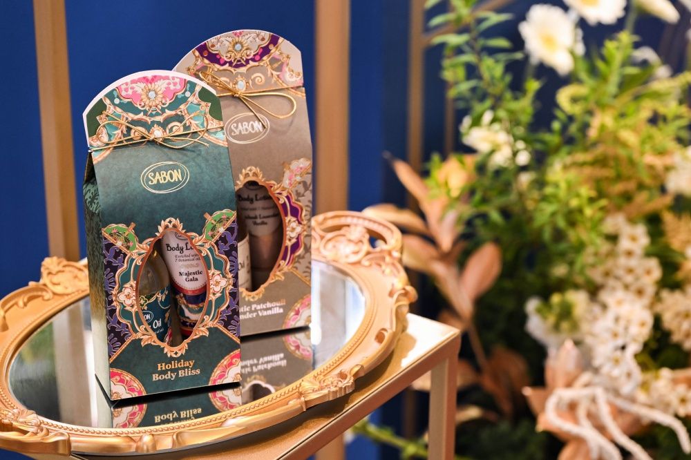 SABON流光夜宴快閃新光南西！精選交換禮物兩千元內組合，打卡有禮×禮物蛋糕牆×首賣組合搶先看！-3