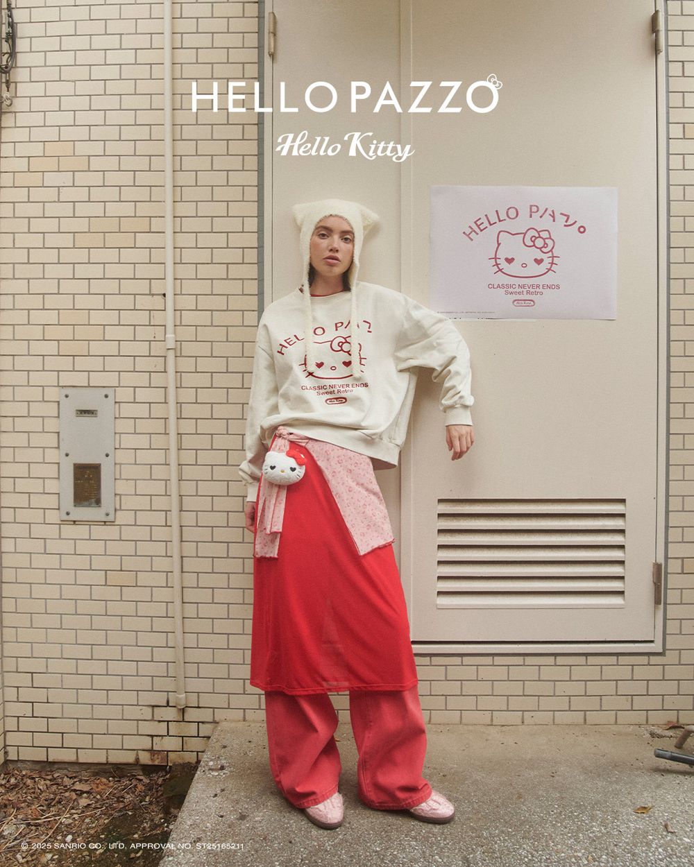 愛心眼Kitty只有這裡有！PAZZO聯名HelloKitty「大頭吊飾、購物袋」還有超萌裝置快衝打卡！-2