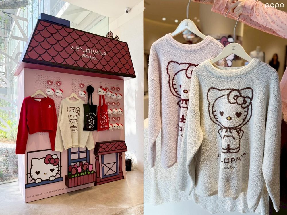 愛心眼Kitty只有這裡有！PAZZO聯名HelloKitty「大頭吊飾、購物袋」還有超萌裝置快衝打卡！-14