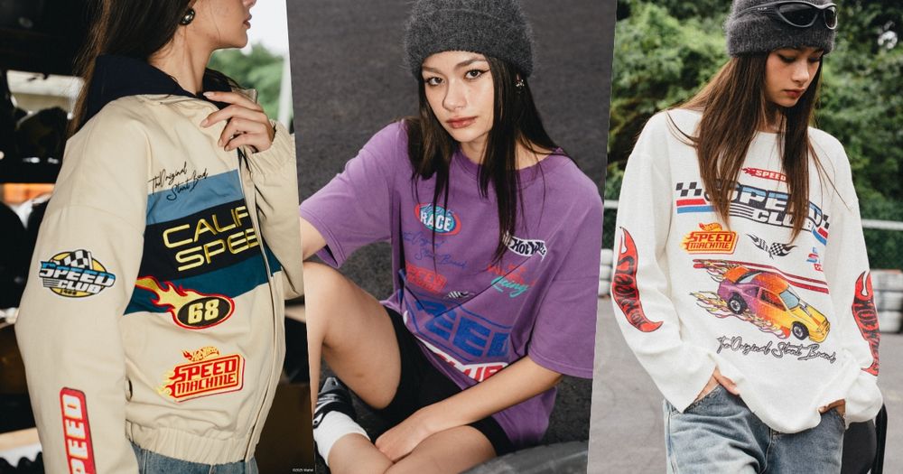 SQUAREBEAR和Hot Wheels風火輪聯名！飛行夾克、背心太好看！根本童年回憶殺！-1