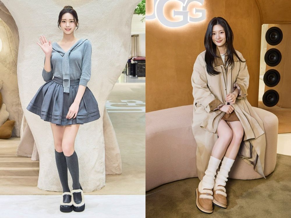 愛豆冬天離不開它！6雙UGG新爆款「雪靴、毛毛拖鞋」出爐！ 厚底瑪莉珍、穿上腿變超細！-2