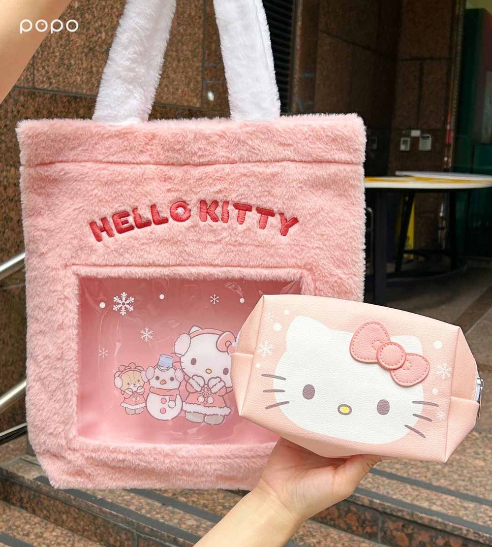 7-11開賣Hello Kitty聖誕福袋！超可愛「凱蒂貓小夜燈+折疊傘、法蘭絨被+玩偶面紙套」全都想帶回家！-4