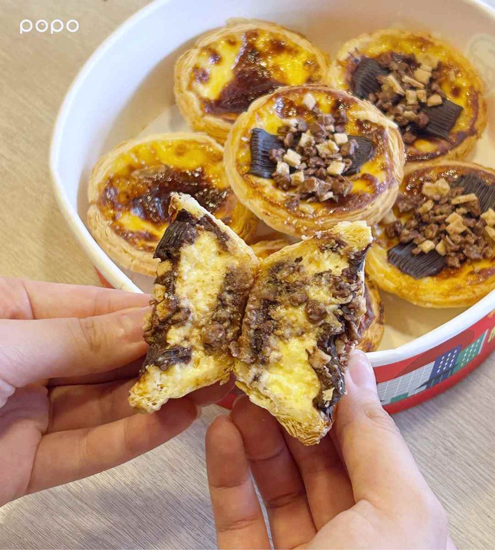 2025聖誕限定必吃！肯德基「聖誕首爾巨大桶」雪花起司炸雞+比司吉+可可流心蛋撻太欠吃！-10