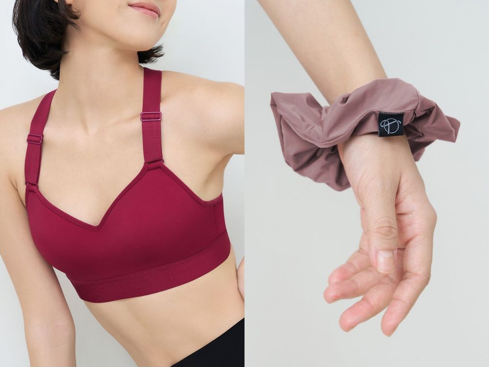 黛安芬秋冬新品登場！最美大使「Lily許韶恩」同款運動內衣、長袖必收！身材比例好到讓人羨慕！-11