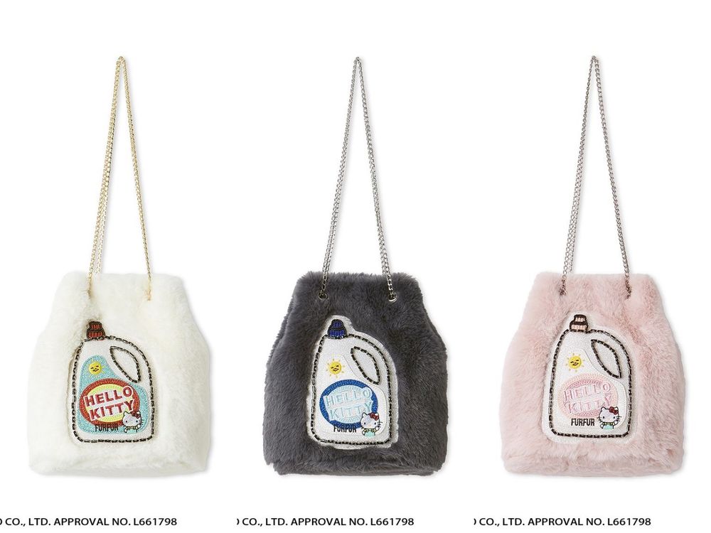 凱蒂貓粉絲瘋掉！人氣日牌FURFUR推出Hello Kitty超夢幻聯名！粉毛Kitty包、大頭吊飾…13款單品一次看！-22
