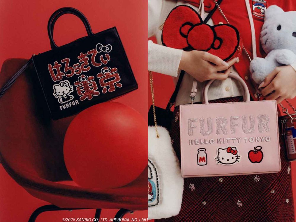 凱蒂貓粉絲瘋掉！人氣日牌FURFUR推出Hello Kitty超夢幻聯名！粉毛Kitty包、大頭吊飾…13款單品一次看！-18