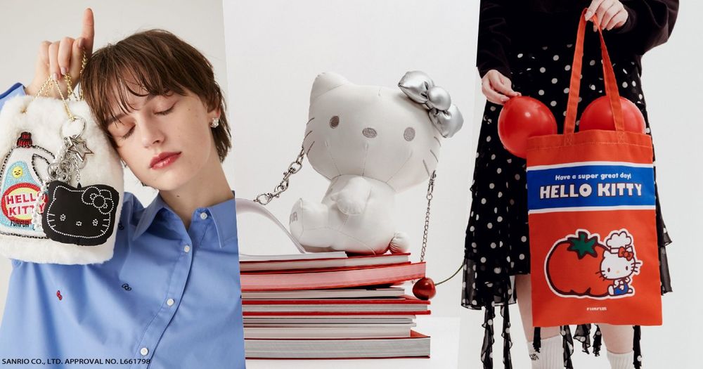 凱蒂貓粉絲瘋掉！人氣日牌FURFUR推出Hello Kitty超夢幻聯名！粉毛Kitty包、大頭吊飾…13款單品一次看！-1