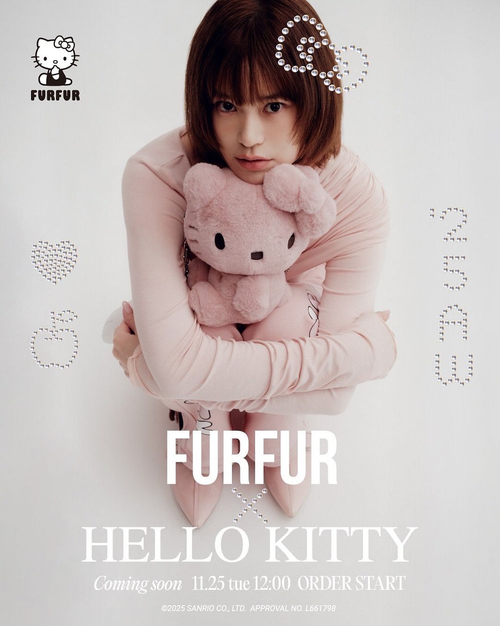 凱蒂貓粉絲瘋掉！人氣日牌FURFUR推出Hello Kitty超夢幻聯名！粉毛Kitty包、大頭吊飾…13款單品一次看！-24
