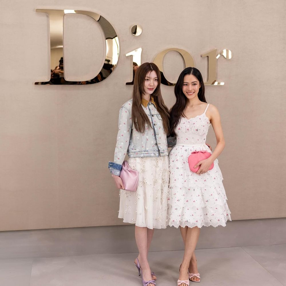 Dior女神陣容又更強大了！品牌宣布泰星鄺玲玲、Orm成為全球品牌大使！這組合永遠看不膩！-7