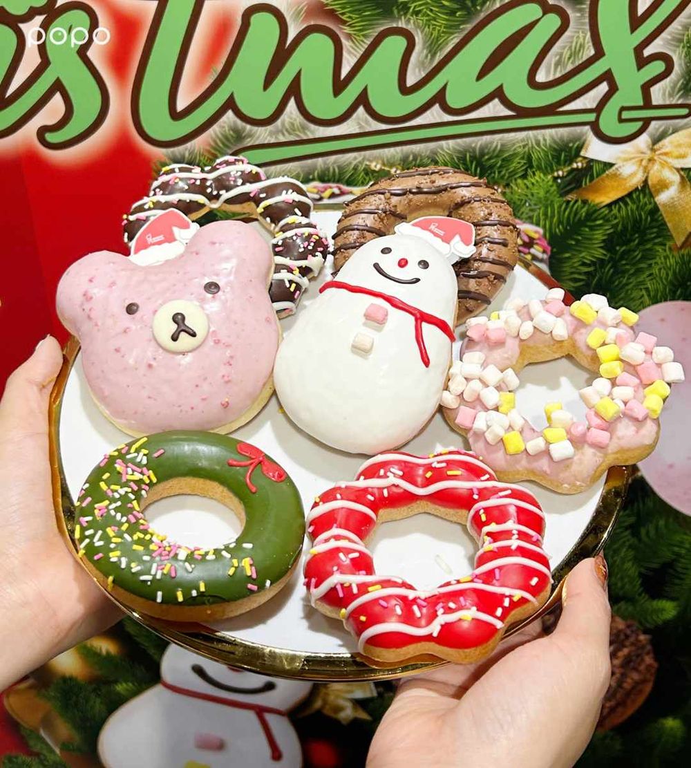 Mister Donut聖誕限定甜點來了！脆上爆紅「爆漿開心果波波隆尼、草莓熊太郎甜甜圈」全都想吃！-9