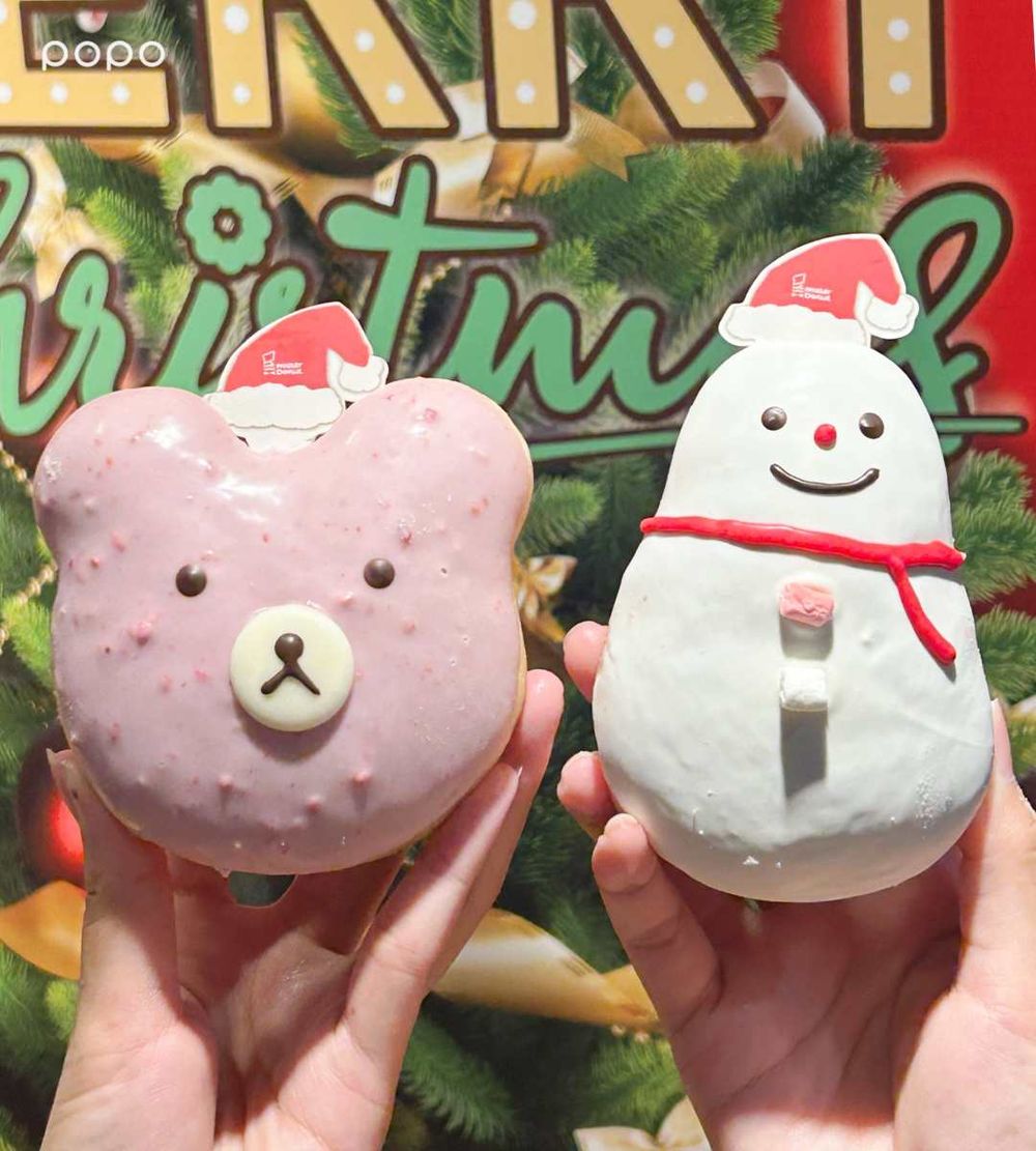 Mister Donut聖誕限定甜點來了！脆上爆紅「爆漿開心果波波隆尼、草莓熊太郎甜甜圈」全都想吃！-6