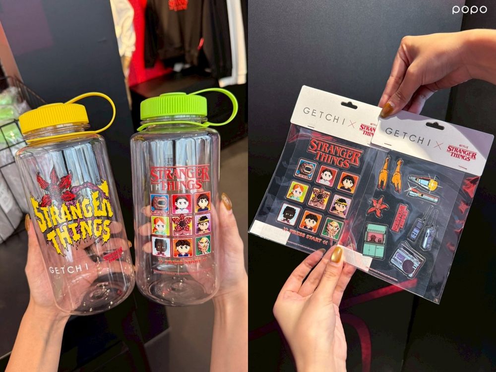 鐵粉興奮爆炸！GETCHI《怪奇物語》聯名貨櫃屋太狂！「角色盲盒、報紙拍貼機」一起踏入顛倒世界！-9