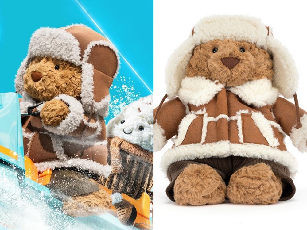 Jellycat最新必買「滑雪俱樂部」限定周邊！超可愛「登山服巴賽羅熊、香草奶油色兔兔」只有這裡買得到！-3